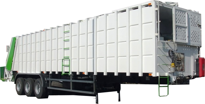 SEMITRAILER GARBAGE COMPACTOR 52 MC